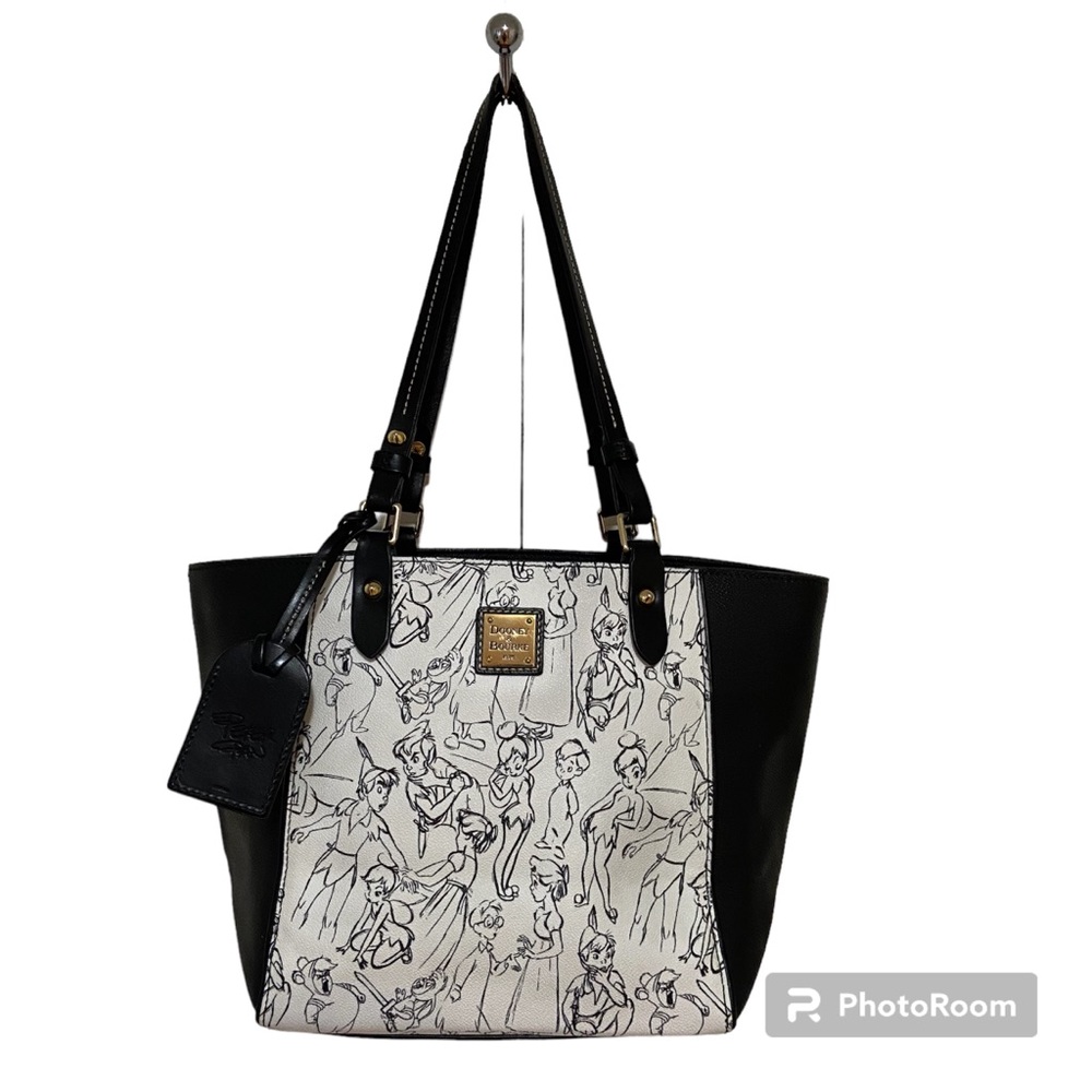 Dooney and Bourke Disney Peter Pan Tinkerbell Leather Tote Bag Purse